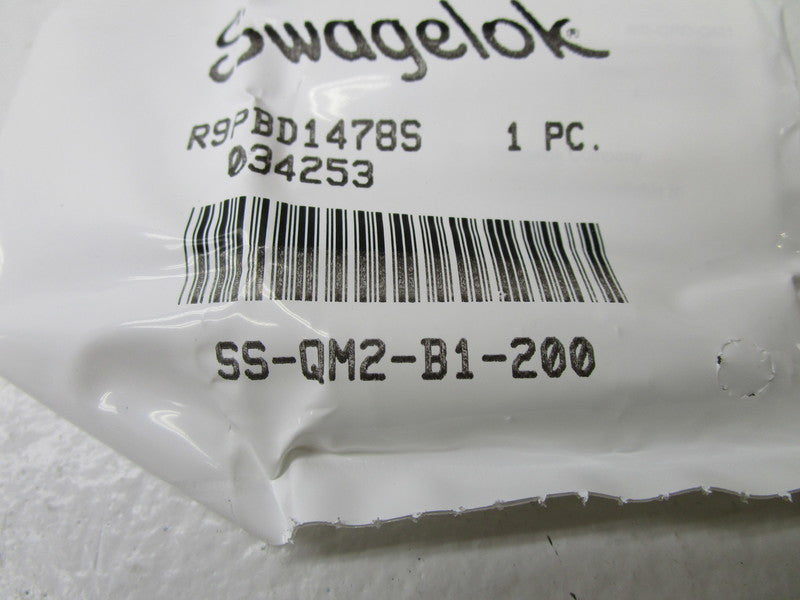 SWAGELOK SS-QM2-B1-200 QUICK CONNECTOR * NEW IN FACTORY BAG *