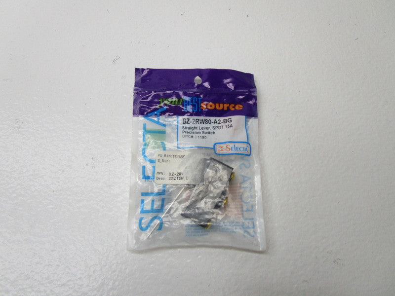 SELECTA BZ-2RW80-A2-BG LIMIT SWITCH * NEW IN FACTORY BAG *