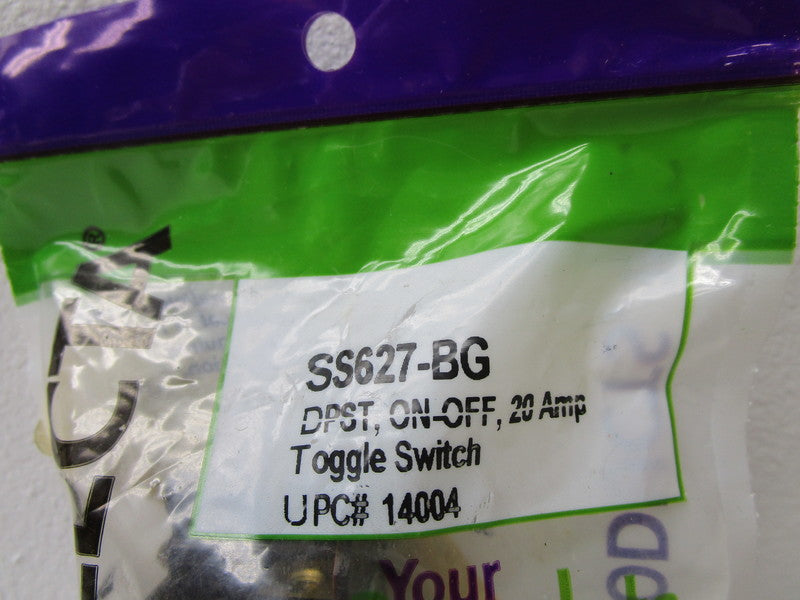 SELECTA SS627-BG TOGGLE SWITCH * NEW IN FACTORY BAG *