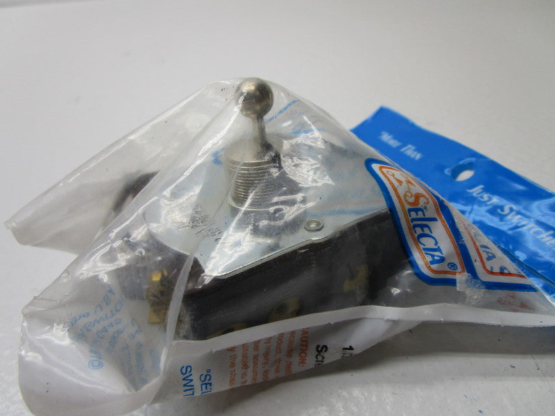 SELECTA SS608-BG TOGGLE SWITCH * NEW IN FACTORY BAG *