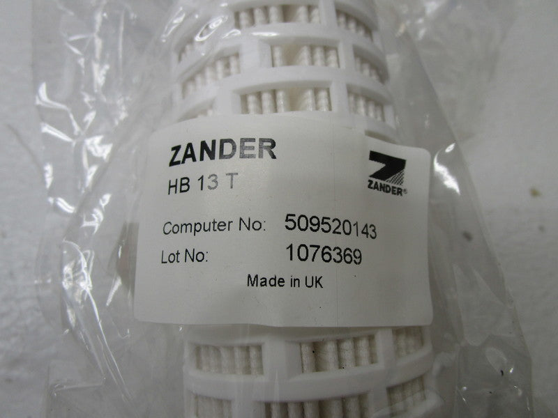 ZANDER HB13T GAS FITLER ELEMENT * NEW IN FACTORY BAG *