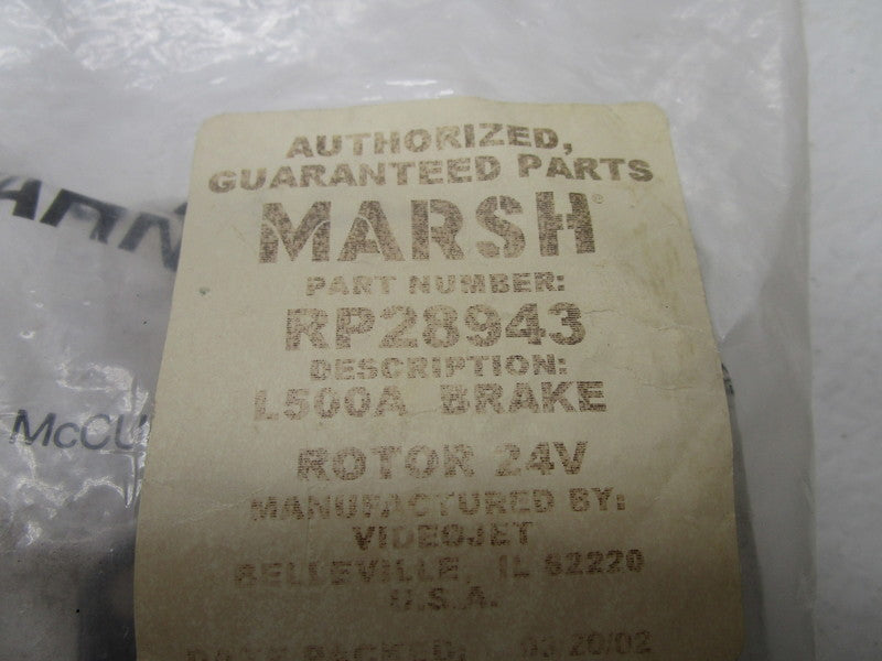 WARNER ELECTRIC 5319-631-003 RP28943 ROTOR * NEW IN FACTORY BAG *