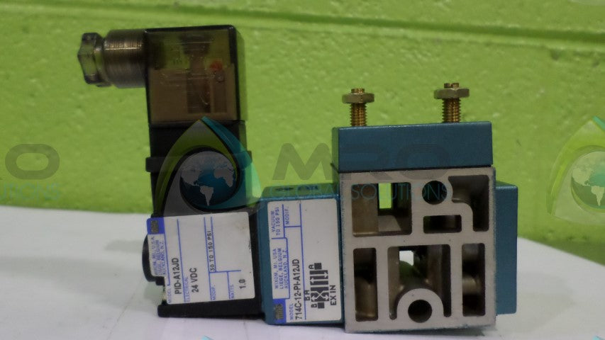 MAC 714C-12-PI-A12JD VALVE *NEW IN BOX*