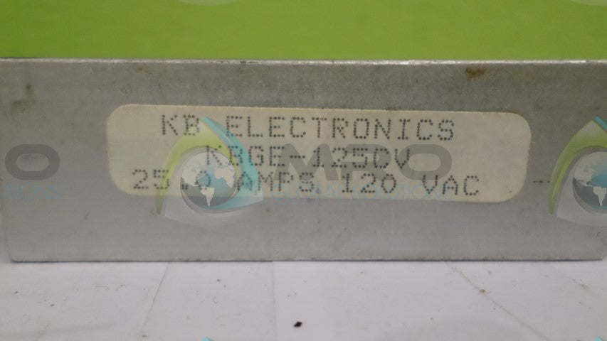 KB ELECTRIC KBGE-125CV DRIVE FAN CONTROL *USED*