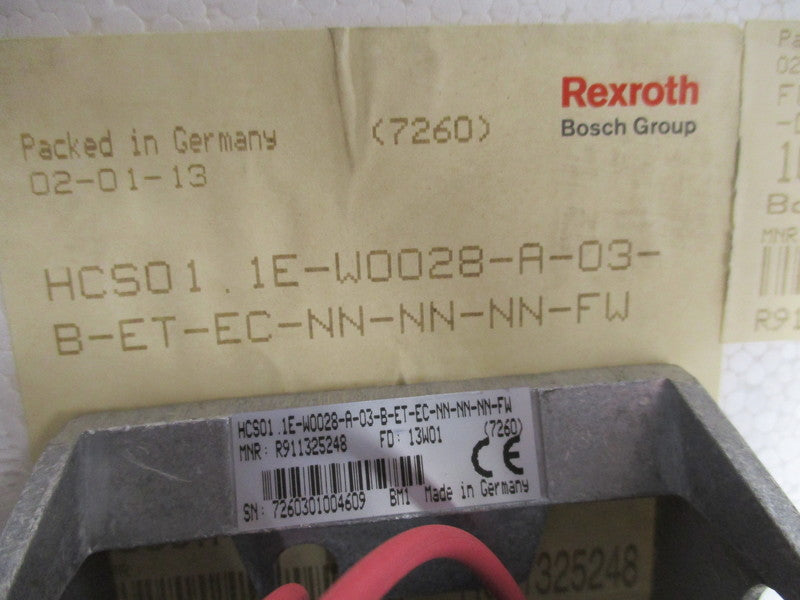 BOSCH HCS01.1E-W0028-A-03-B-ET-EC-NN-NN-NN-FW DRIVE * NEW IN ORIGNAL PACKAGE *