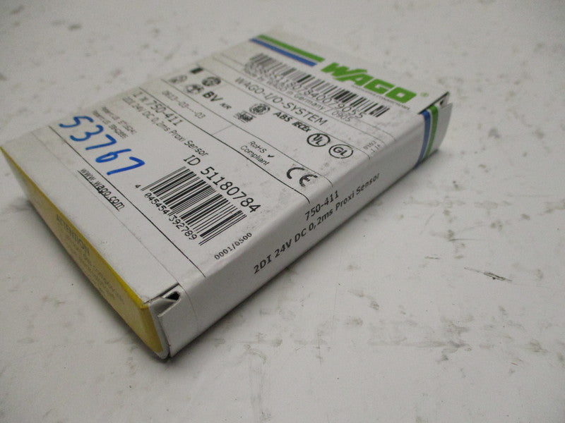 WAGO 750-411 PROXIMITY SENSOR * FACTORY SEALED *