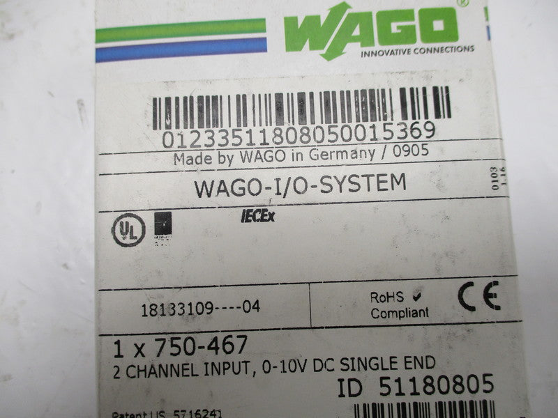 WAGO 750-467 NSFS