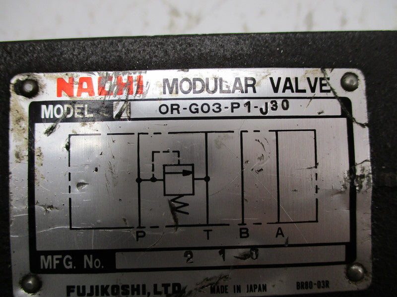 NACHI OR-G03-P1-J30 UNMP