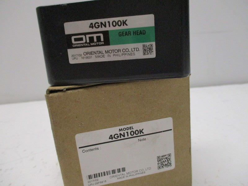 ORIENTAL MOTOR 4GN100K NSMP