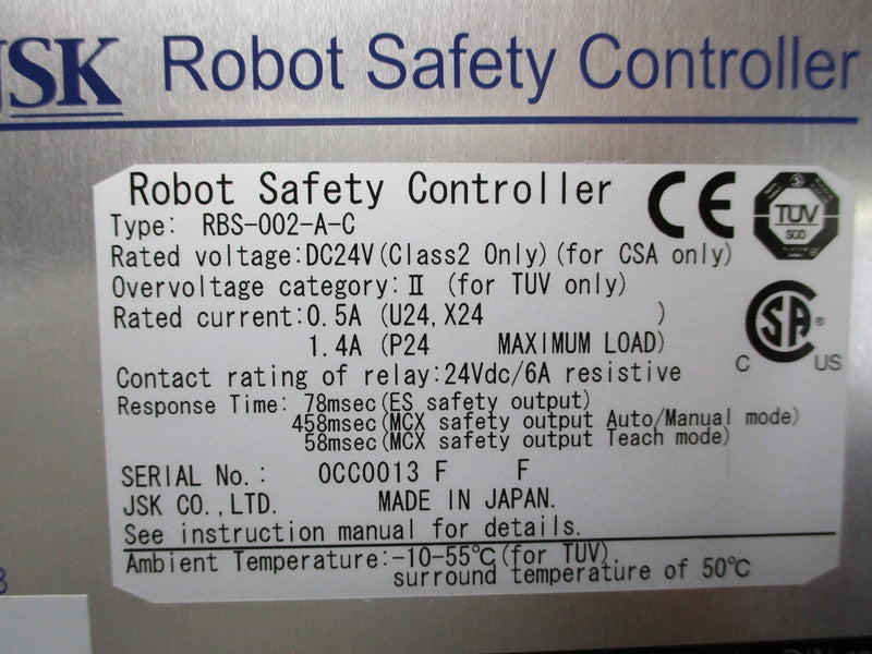 JSK RBS-002-A-C NSNP