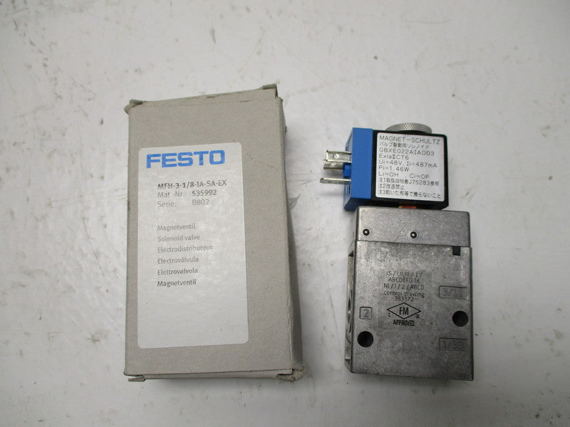 FESTO MFH-3-1/8-IA-SA-EX 535992 NSMP