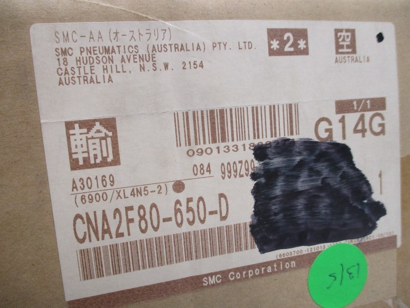 SMC CNA2F80-650-D NSMP