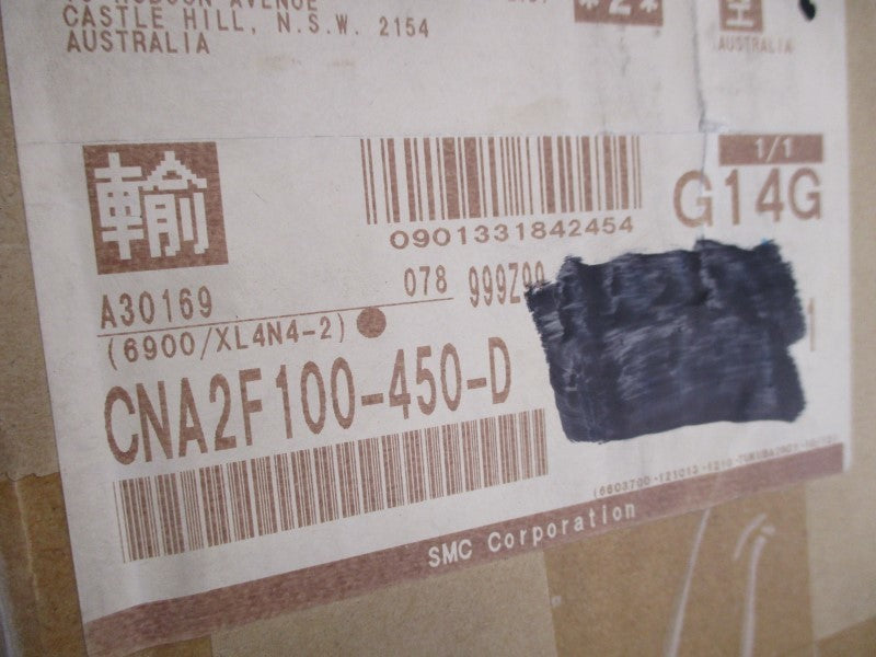 SMC CNA2F100-450-D NSMP