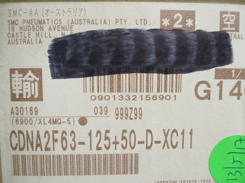 SMC CDNA2F63-125+50-D-XC11 NSMP
