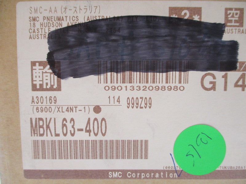 SMC MBKL63-400 NSMP