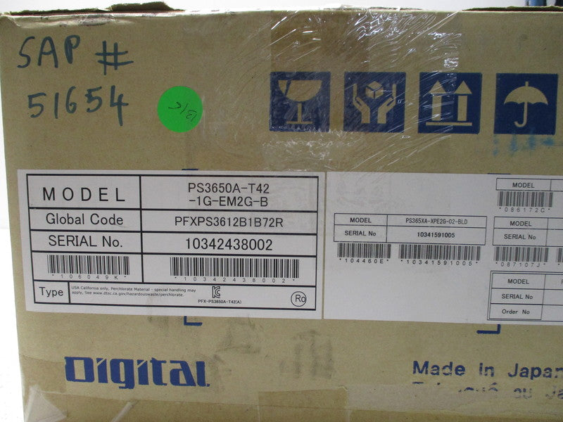 PROFACE PS3650A-T42-1G-EM2G-B 3480801-02 NSMP