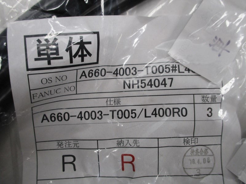 FANUC A660-4003-T005#L400R0 (PKG OF 3) NSMP