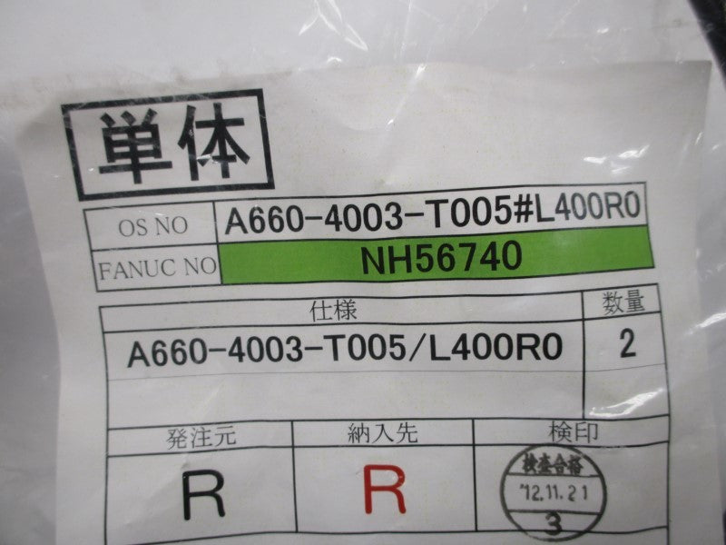 FANUC A660-4003-T005#L400R0 (PKG OF 2) NSMP