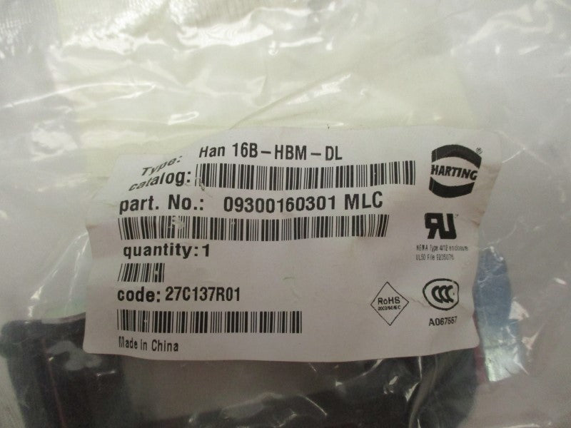 HARTING HAN16B-HBM-DL 09300160301 NSMP