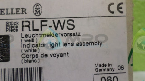 (LOT OF 5) MOELLER RLF-WS INDICATOR LIGHT LENS *NEW NO BOX*