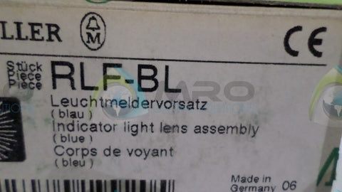 (LOT OF 5) MOELLER RLF-BL INDICATOR LIGHT LENS *NEW NO BOX*