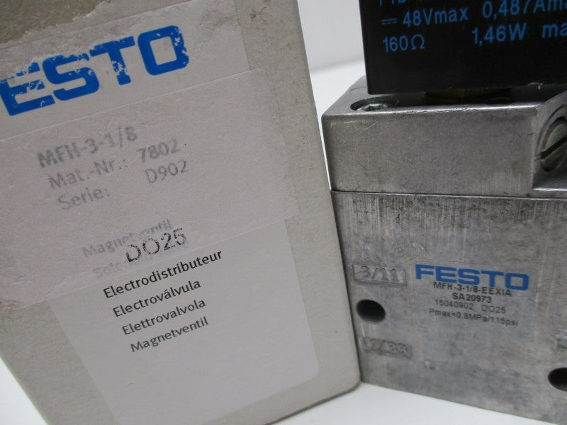 FESTO MFH-3-1/8-EEXIA NSMP