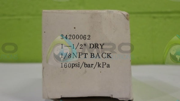 ASCO 34200062 PRESSURE GAUGE  NSMP
