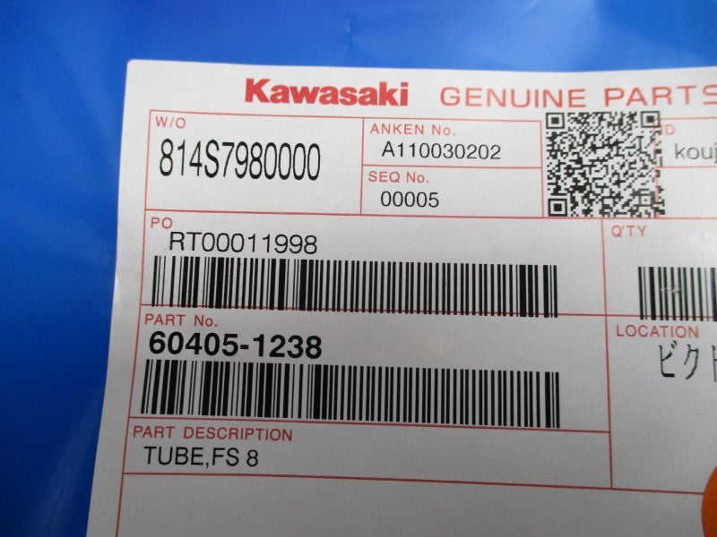 KAWASAKI 60405-1238 * NEW IN FACTORY BAG *