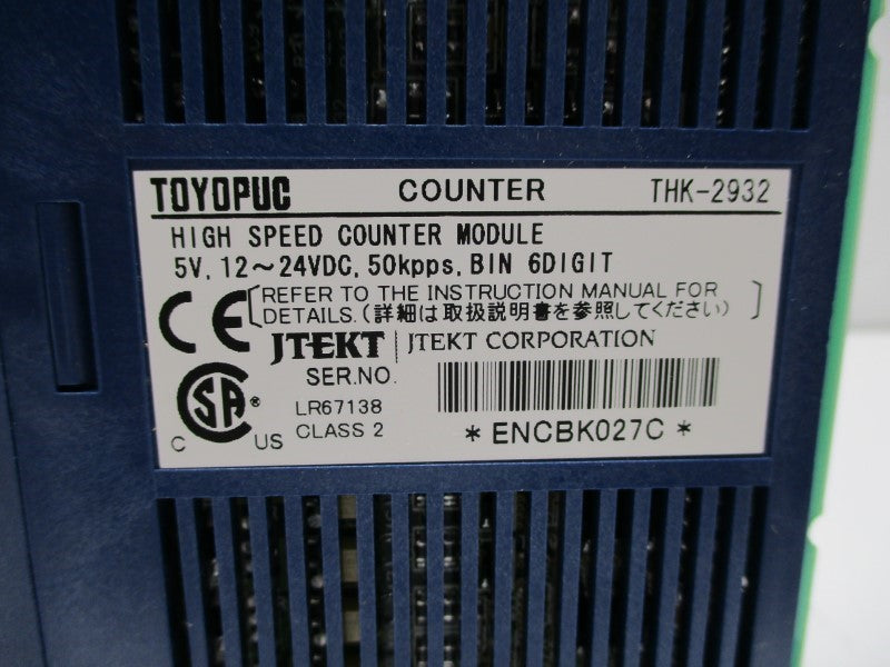 TOYOPUC THK-2932 12-24VDC NSMP