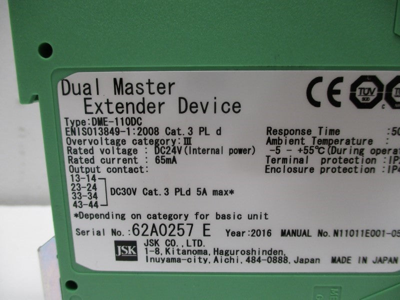 JSK DME-110DC NSNP