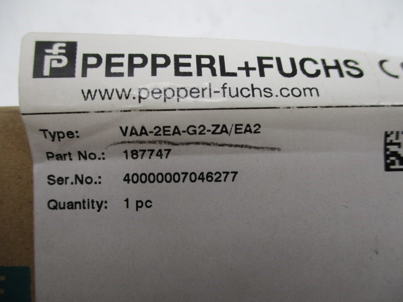 PEPPERL+FUCHS VAA-2EA-G2-ZA/EA2 187747 NSMP