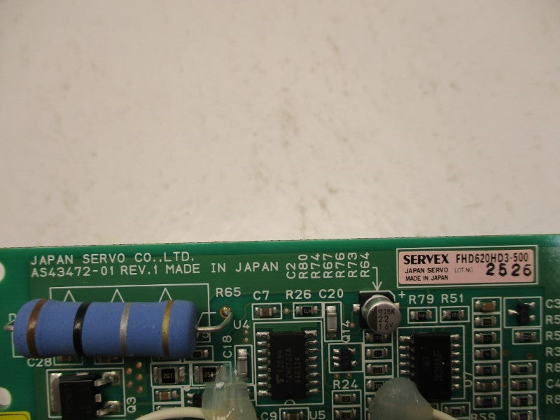 JAPAN SERVO FHD620HD3-500 NSNP
