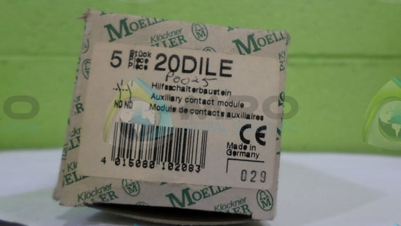 (LOT OF 5) MOELLER 20DILE  AUX. CONTACT MODULE * NEW IN BOX *