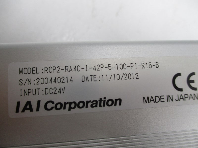 IAI RCP2-RA4C-I-42P-5-100-P1-R15-B NSNP