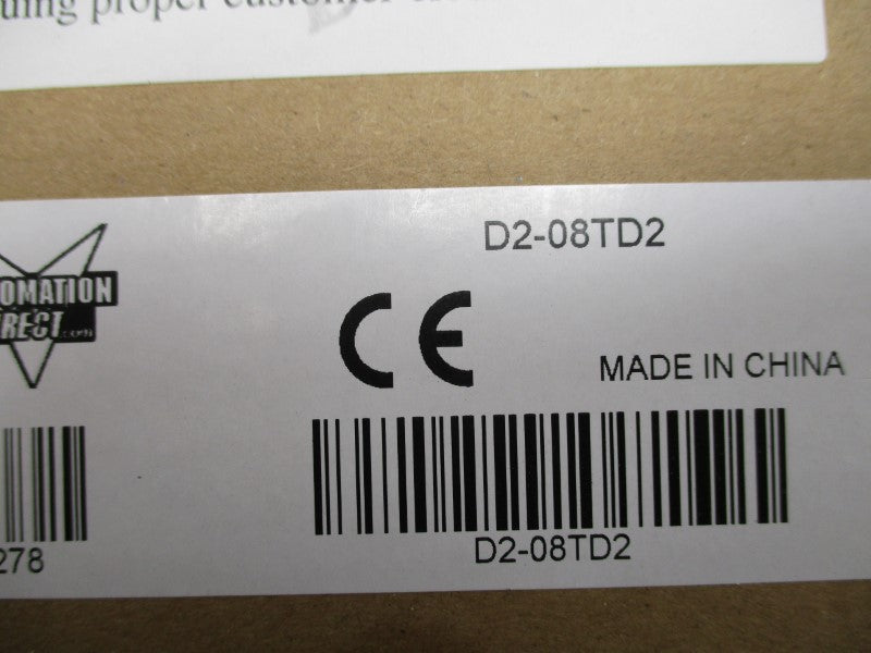 AUTOMATION DIRECT D2-08TD2 NSFS