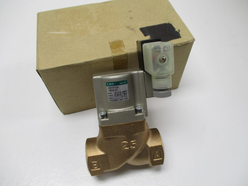 CKD SVB1V-25A-02HS-DC24V-ST 24VDC NSMP