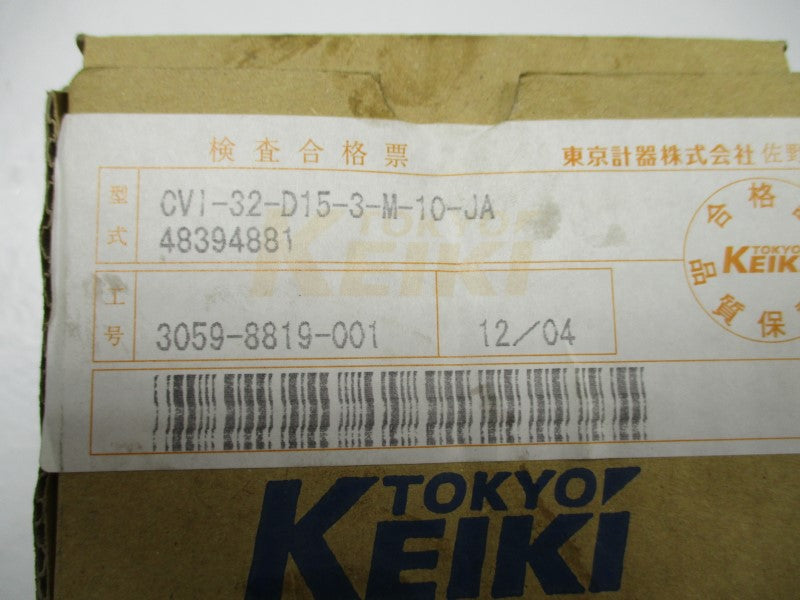 TOKYO KEIKI CVI-32-D15-3-M-10-JA NSMP