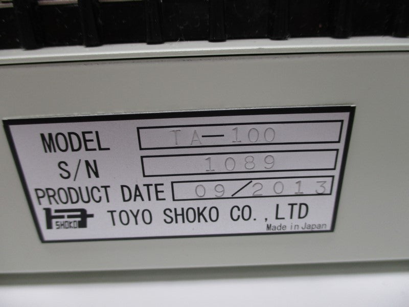 TOYO SHOKO TA-100 NSNP