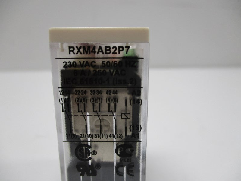 SCHNEIDER ELECTRIC RXM4AB2P7 230VAC UNMP