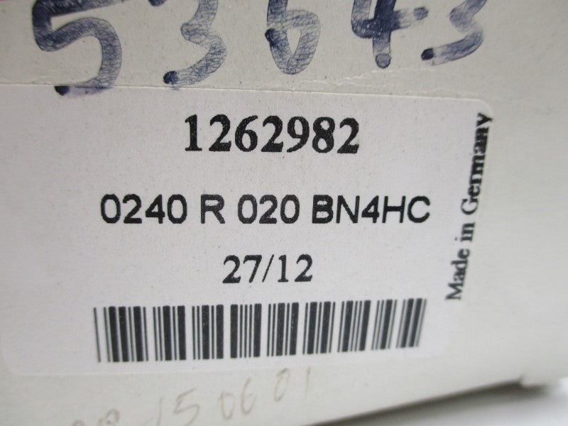 HYDAC 1262982 0240R020BN4HC NSMP