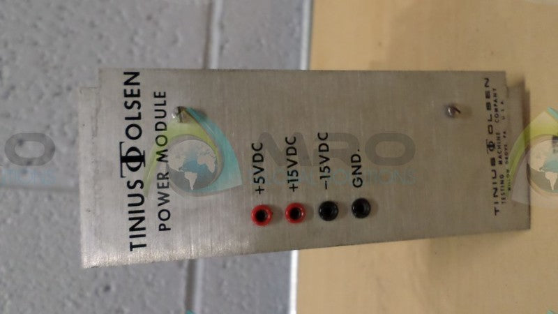 TINUS OLSEN 3021-1074B POWER MODULE  UNMP