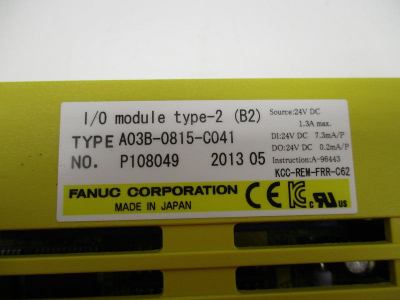 FANUC A03B-0815-C041 24VDC 1.3A NSNP