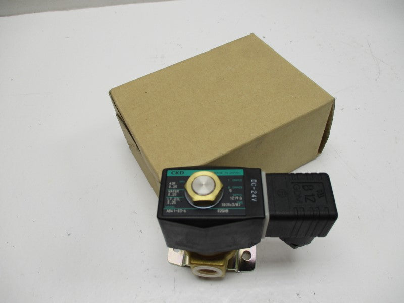 CKD AB41-03-6-02GAB-DC24V-ST 24VDC NSMP