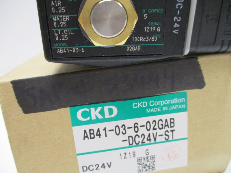 CKD AB41-03-6-02GAB-DC24V-ST 24VDC NSMP