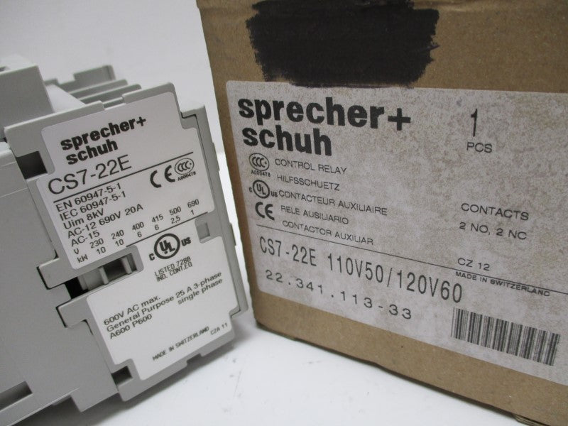 SPRECHNER+SCHUH CS7-22E 110/120V NSMP