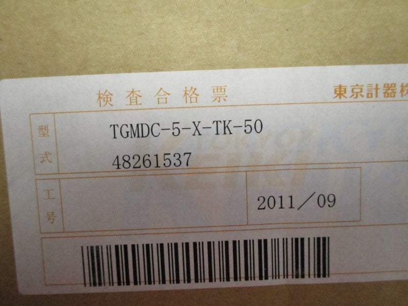 TOKYO KEIKI TGMDC-5-X-TK-50 NSMP
