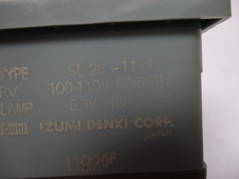 IZUMI DENKI SL25-1111 (AS PICTURED) NSNP