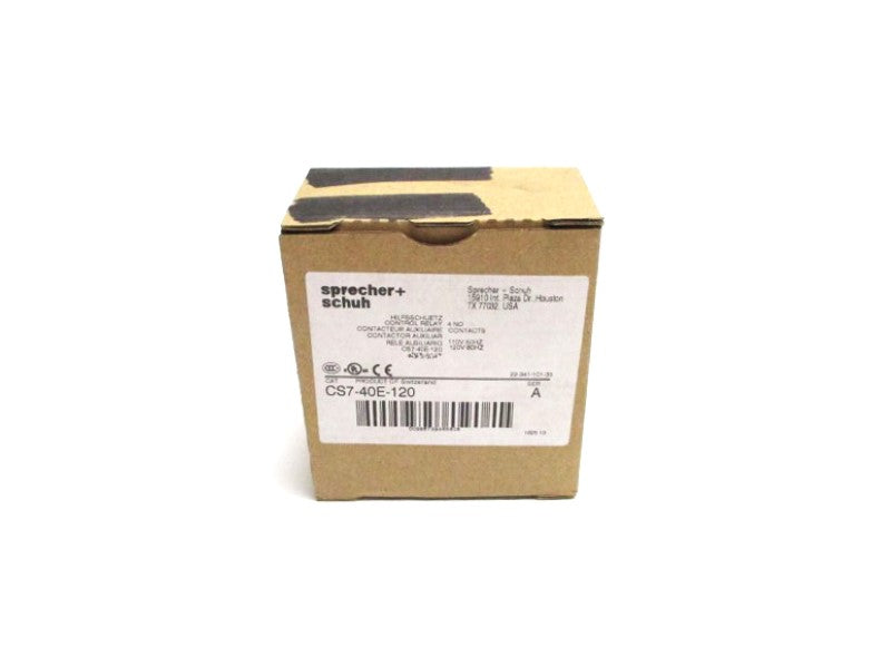 SPRECHER+SCHUH CS7-40E-120 SER. A 110/120V NSMP