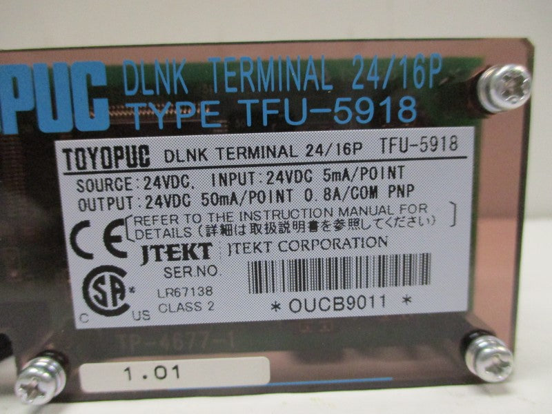 JTEKT TFU-5918 NSNP