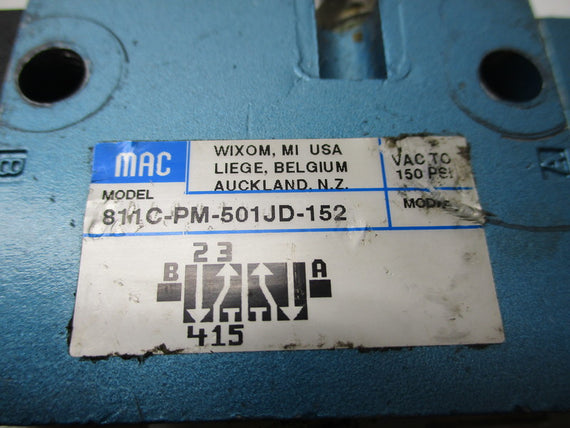 MAC 811C-PM-501JD-152 UNMP